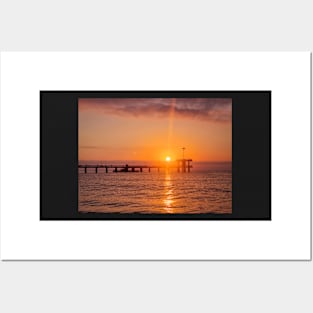 Beautiful Summer Sunrise in Burgas Bulgaria Posters and Art